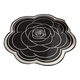 卧室地毯床边毯轻奢高级感2023新款冬季加厚毛绒脚垫定制好打理