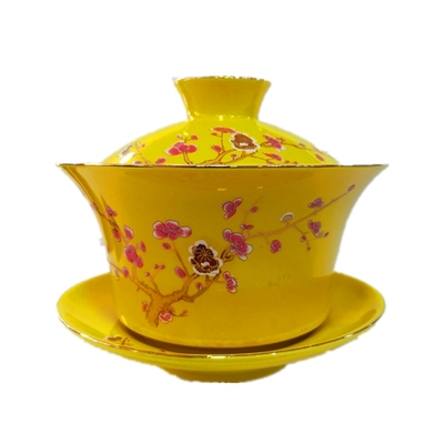 特大号盖碗宁夏八宝茶碗