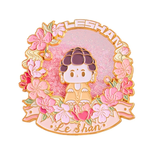 乐山大佛｜海棠花开流沙冰箱贴创意装饰品文创礼物周边伴手礼礼物