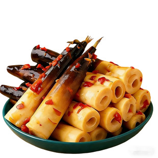 网红手剥笋开袋即食竹笋泡椒笋尖老汤笋休闲笋香辣惊雷笋袋装零食