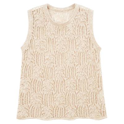 利达 NEW DADADA【星空白云】百搭设计感显瘦气质背心SHA2947