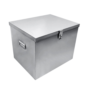 不锈钢工具箱收纳箱家用五金长方形袋锁盒子移动加厚储物箱定制
