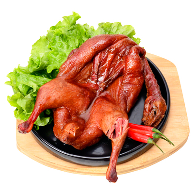 华锣秘制整只辣味小吃550g烤鸭