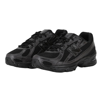 New Balance nb童鞋7-14岁大童春秋潮酷黑网面缓震运动鞋GR740BO