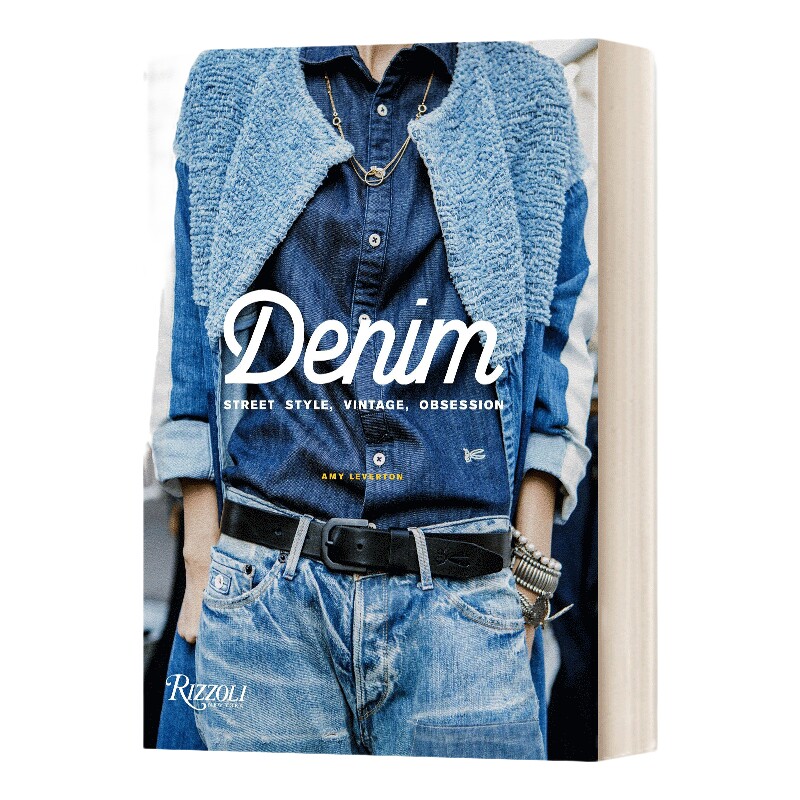 英文原版 Denim 牛仔 街头风格 复古 痴迷 女士牛仔服装搭配 英文版 进口英语原版书籍
