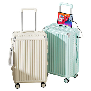 行李箱拉杆箱大容量旅行箱学生耐用密码皮箱子男女结实登机高颜值