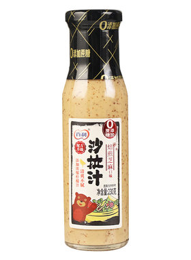 百利0蔗糖焙煎芝麻油醋汁沙拉酱