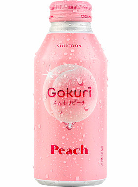日本三得利水蜜桃味果汁饮料400g
