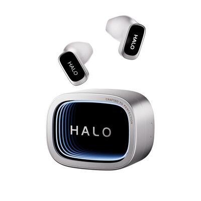漫步者HALOBUDS无线蓝牙耳机半入耳降噪超长续航运动游戏新款花再