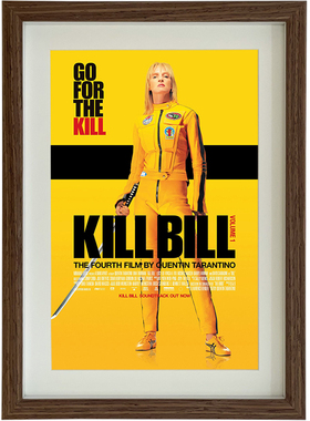 经典电影杀死比尔海报相框挂画摆台照片墙壁画书房文艺复古装饰画