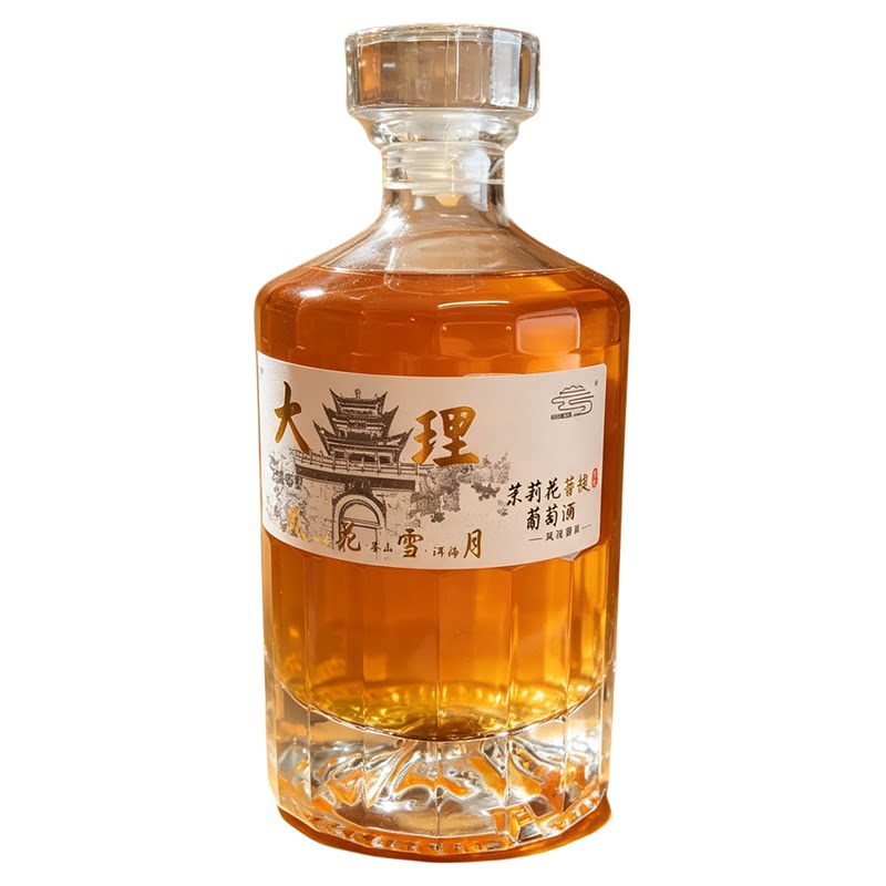 屹云云南大理茉莉花青提葡萄酒云果酒
