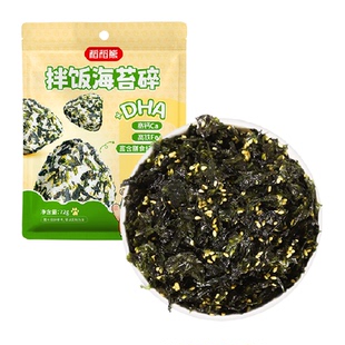 稻稻熊拌饭海苔碎炒紫菜碎72g儿童零食即食宝宝饭团拌饭料