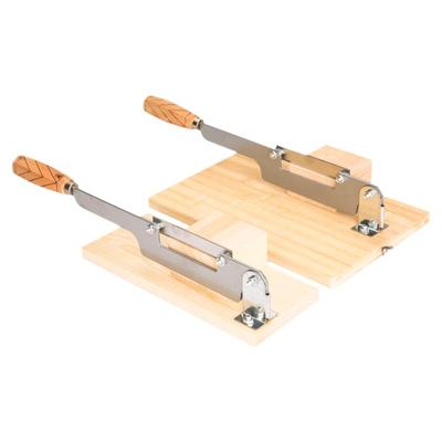 切片机特制阿胶药材竹板底座