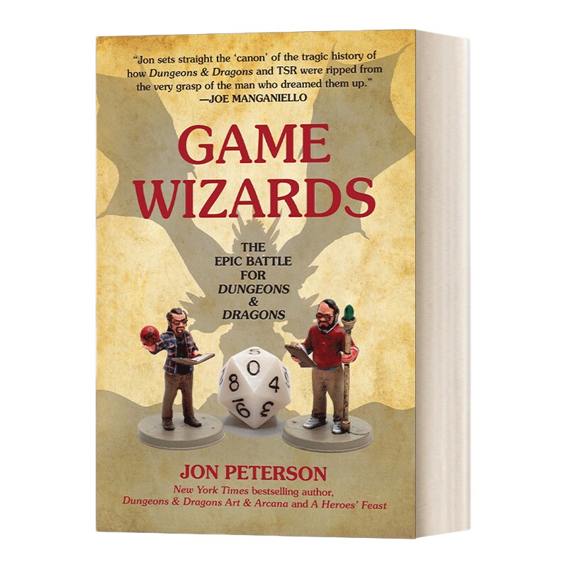 英文原版 Game Wizards the Epic Battle for Dungeons & Dragons 游戏向导 龙与地下城的史诗之战 英文版 进口英语原版书籍