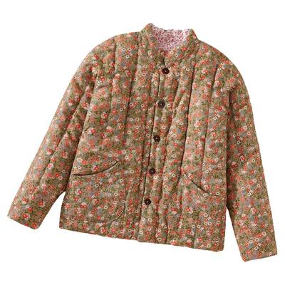 成人女士手工纯棉花加厚保暖棉袄