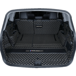 适用于21款丰田汉兰达后备箱垫09-26汉兰达5 7座专用全包围尾箱垫