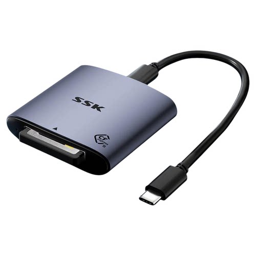 ssk/飚王cfeb读卡器usb3.2gen2高速10G相机CFExpressType-B储存卡