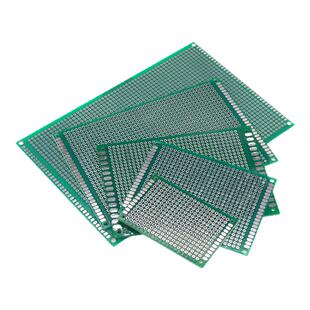 双面洞洞板PCB万能板电路板2.54mm万用板DIY线路板10x15面包板