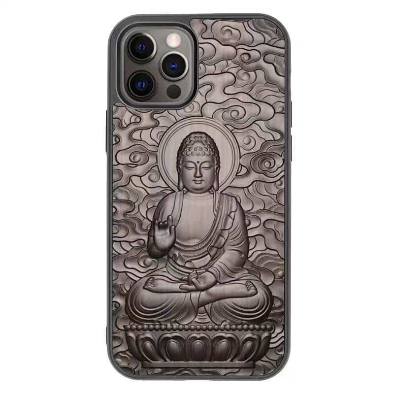 iPhone15proMax木质防摔手机壳
