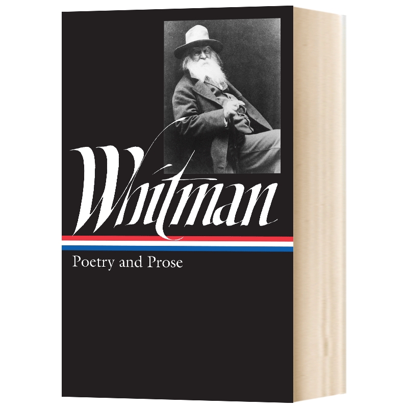 英文原版 精装 Walt Whitman Poetry and Prose LOA #3 沃尔特·惠特曼 诗歌与散文 精装美国文库 英文版