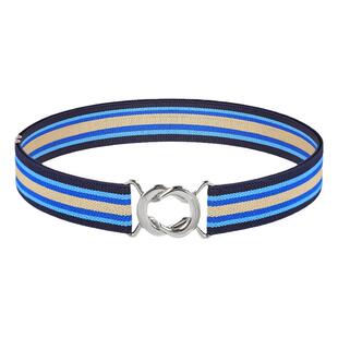 女性腰带高级感百搭松紧弹力女士皮带简单易用2025年新款配牛仔裤