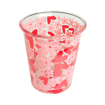 北欧玻璃水杯高颜值大容量咖啡杯