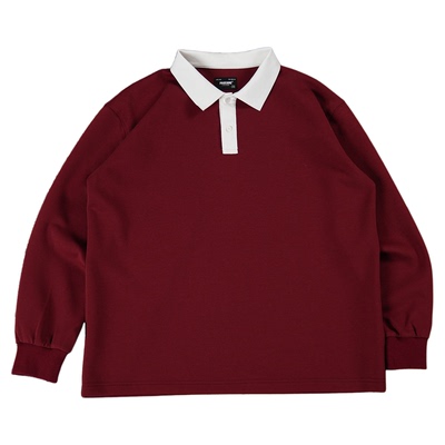 PROCANO25AW空气层拼色POLO长袖