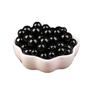 7A优选天然南红黑红玛瑙散珠子手串DIY手工男女士手链项链柿子红