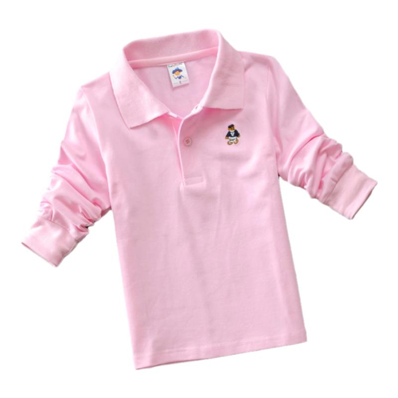 亏本清仓儿童T恤长袖带领男女童纯棉全棉打底衫纯色校服班服春秋