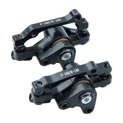 TRLREQ山地车自行车线拉碟刹夹器代驾折叠车机械制动线刹车器套件