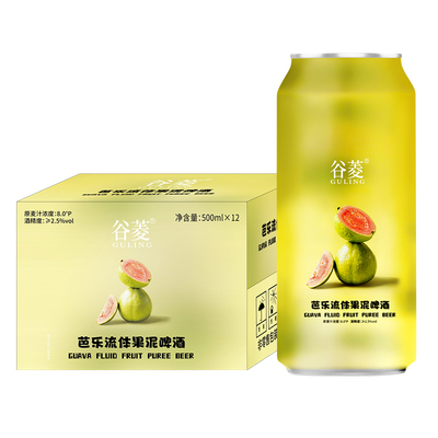 果泥流体精酿啤酒整箱12大罐