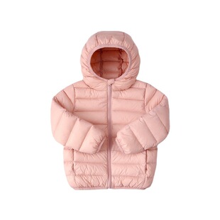 90白鸭绒儿童羽绒服马甲2024秋男童女童轻薄款羽绒背心幼儿园外穿