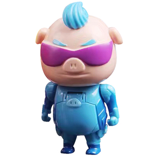 新猪猪侠超星战队男孩萌宠玩具五灵侠儿童变身机器人变形卡通玩偶