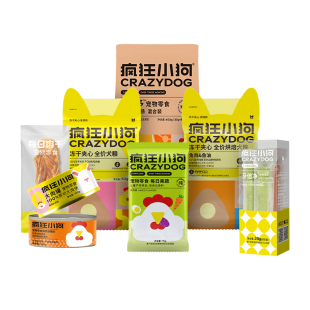 疯狂小狗狗零食磨牙棒小型犬幼犬冻干宠物泰迪罐头狗粮拌饭大礼包