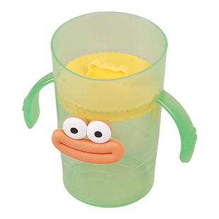 儿童宝宝学饮杯嘬口杯啜饮杯防呛水杯魔术杯嘬饮杯直饮杯撮口杯子