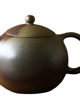 半藏 宜兴紫砂壶西施壶纯手工朱泥中式茶具家用泡茶壶 柴烧颜玉