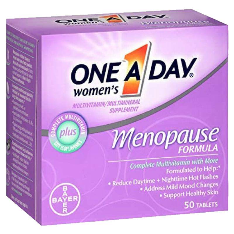 OneADay拜耳女性时光片 大豆异黄酮卵巢保养雌激素调理复合维生素