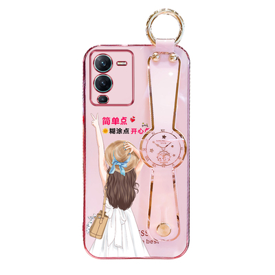 vivos15手机壳新款斜跨腕带