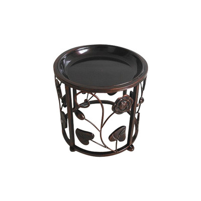 客厅落地式单层花架子带轮可移动