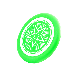 儿童夜光安全软飞盘手抛可回旋泡沫发光飞碟室外运动户外玩具男孩