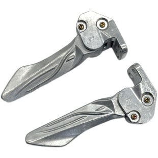 踏板摩托车脚蹬飞鹰劲战四代目林海格格FS三阳酷奇飞旋脚踏铝搁脚