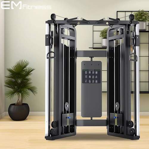 商用小飞鸟龙门架综合训练器十字夹胸双臂机多功能深蹲架健身器材