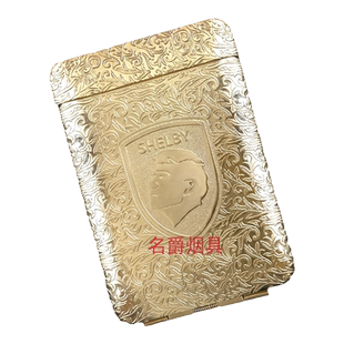 【名爵】三开烟盒男便携20支装谢尔比同款浴血黑帮宽窄细支自动弹