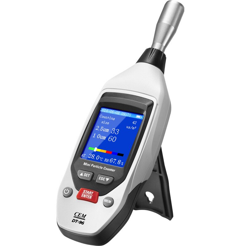 CEM华盛昌激光pm2.5便携式监测仪空气质量检测仪DT-96DT-96B粉尘