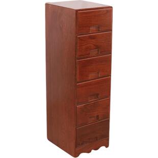 25cm收纳整理储物柜小窄柜子实木四斗矮柜夹缝抽屉床头边迷你简易