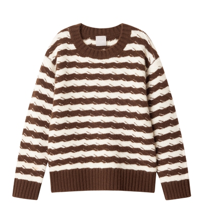 【100%山羊绒】erdosKIDS鄂尔多斯童装25秋冬新品圆领儿童针织衫