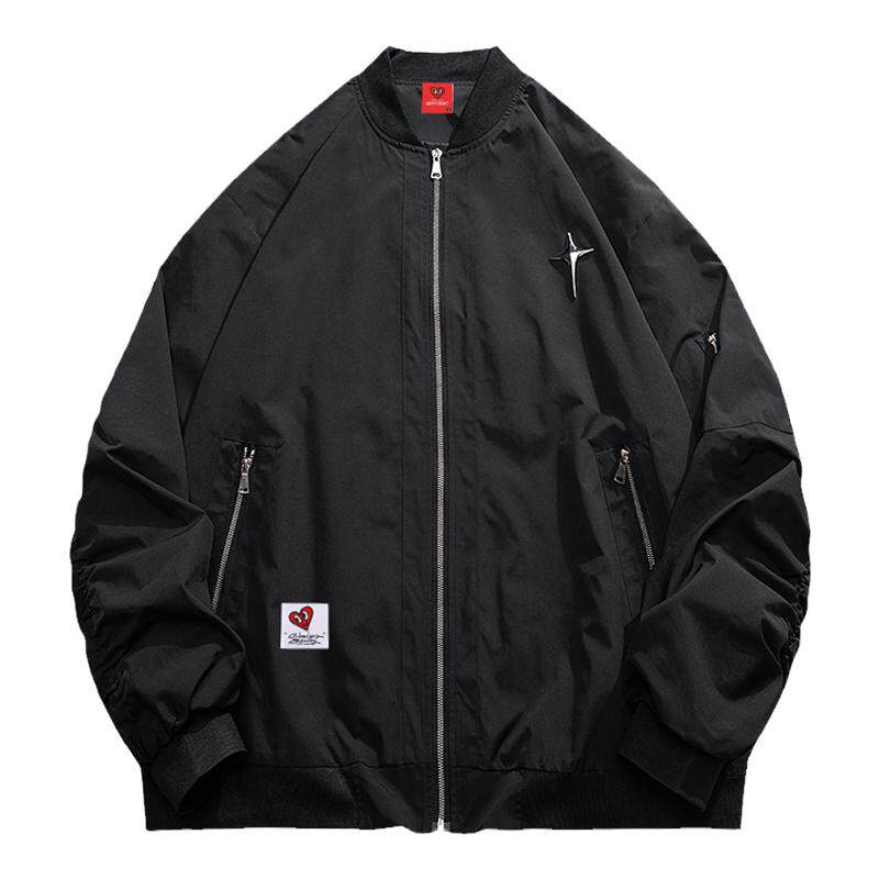 查尔斯桃心爱心休闲夹克