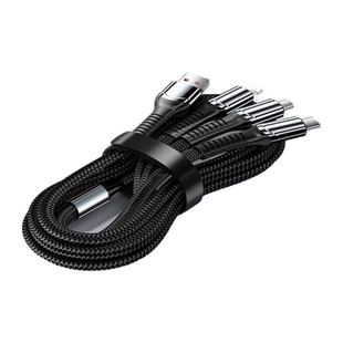 新款240W一拖三全兼容超级快充套装数据线三合一适用iPhone16promax苹果15手机华为mate60小米荣耀充电线插头