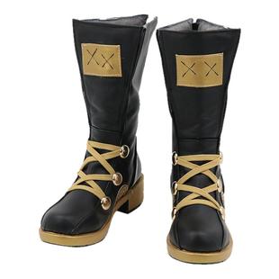 最终幻想 古拉哈提亚cos鞋动漫cosplay靴子定制可看图定做