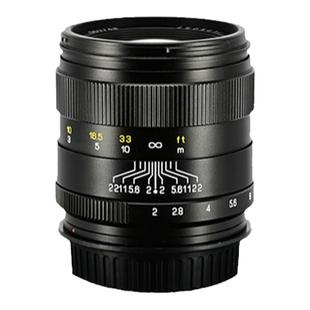 中一光学 85mm f2.0全画幅单反镜头适用佳能尼康索尼E富士宾得L口